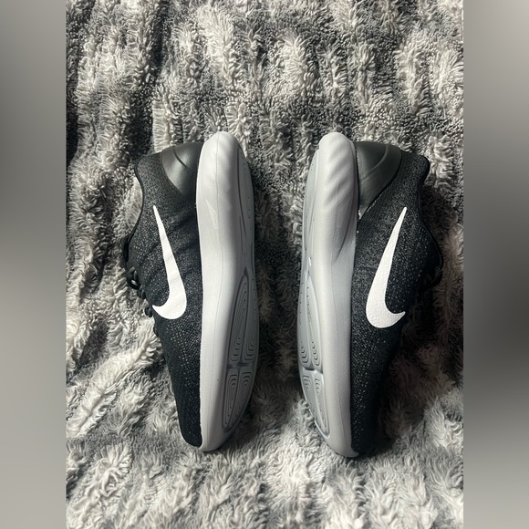 282: Nike Lunarglide  9 (Black/ White- Dark Grey) Size 8 - Picture 5 of 10